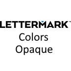 Lettermark™ Colors Opaque Lettermark™ Colors Opaque