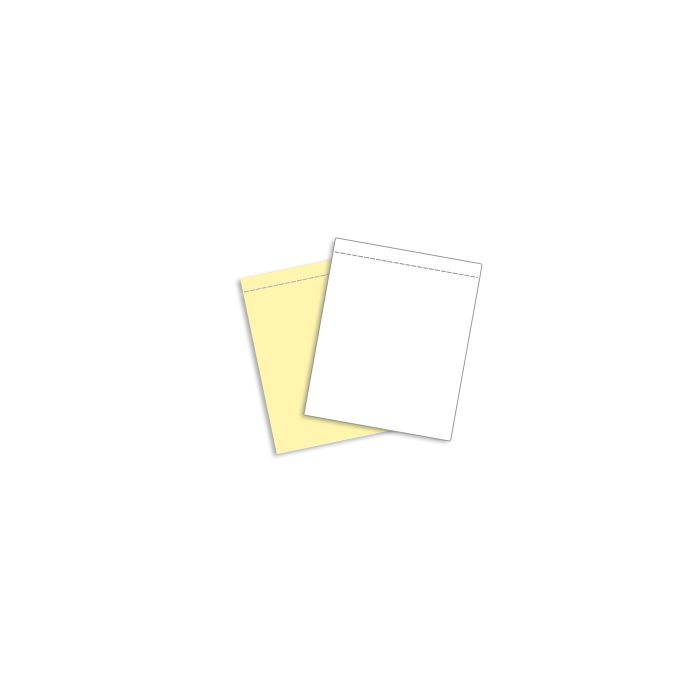 2 Part Snap-Perf Carbonless Paper