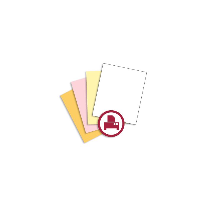 4 Part Hybrid Digital Carbonless Paper