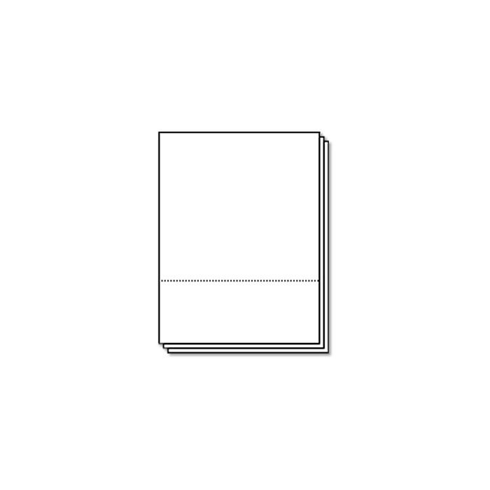 Specialty Perforated Document Format - Horizontal