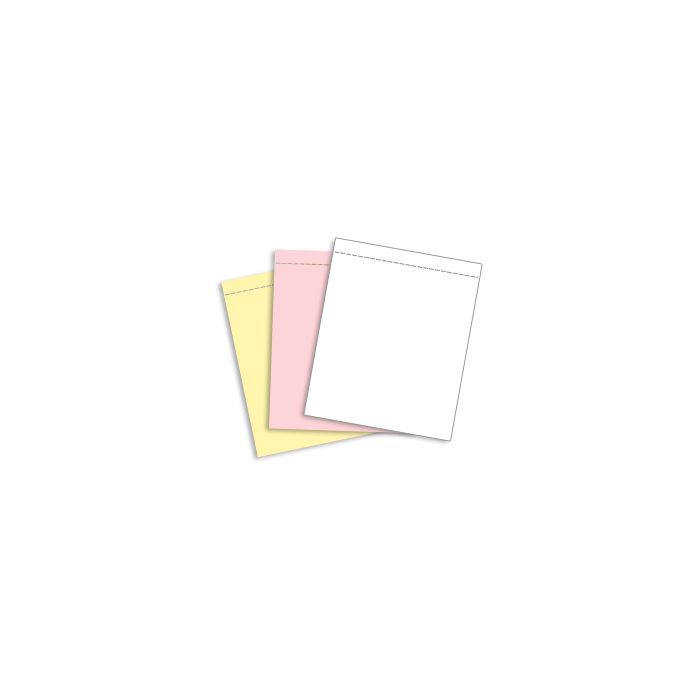 3 Part Snap-Perf Carbonless Paper