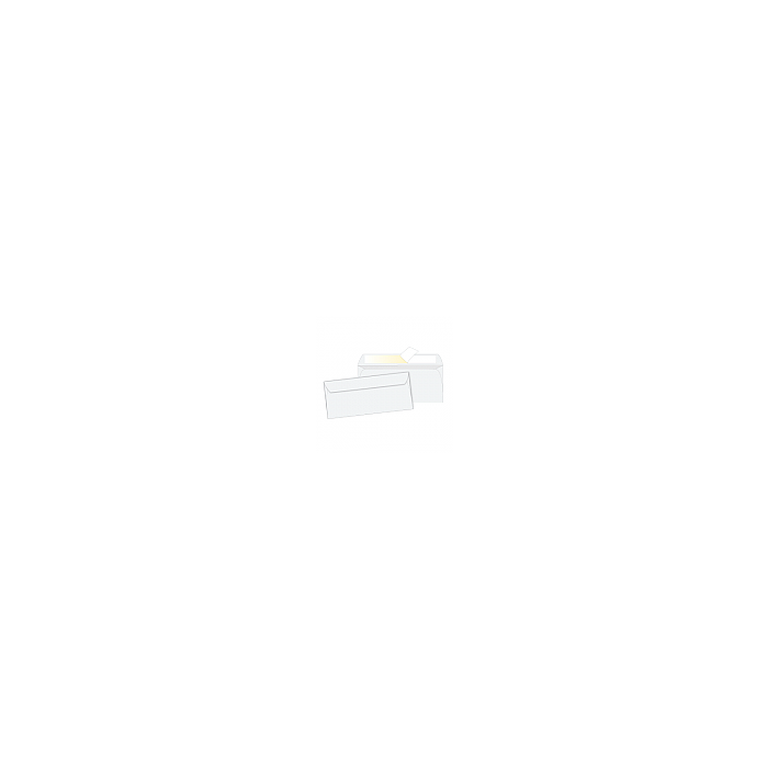 Envelope Kwik-Tak White Wove
