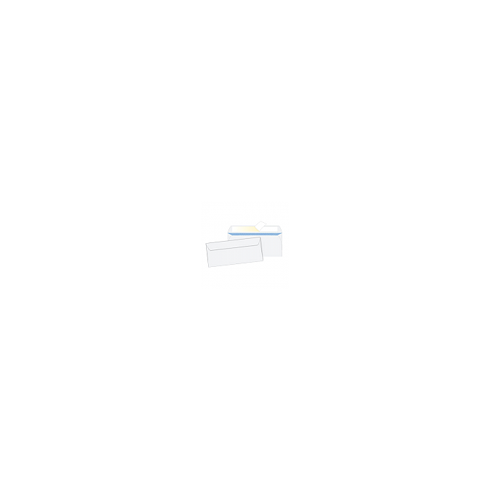 Wesco Security Envelope - Kwik-Tak - White Wove