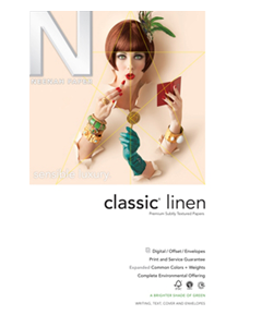 Classic Linen 80lb. Cover
