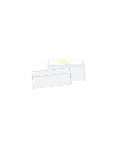 Envelope Kwik-Tak White Wove